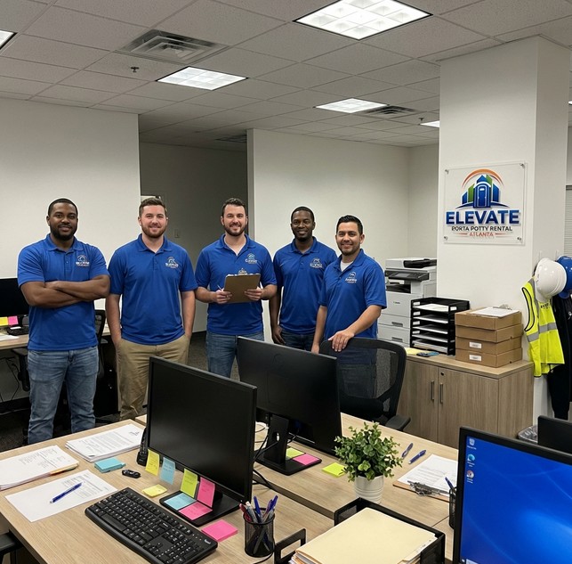 Elevate Porta Potty Rental Atlanta team